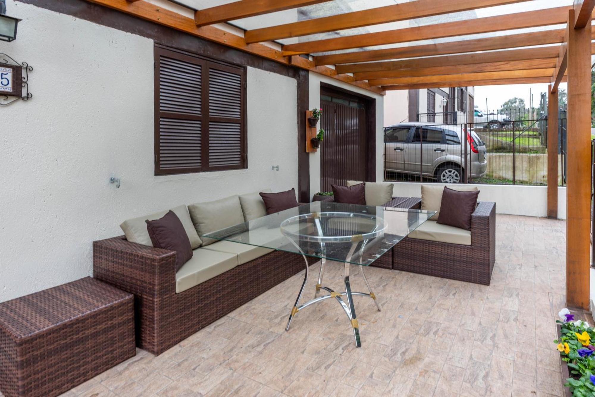Apartamento Completo De 3 Quartos Em Gramado Buitenkant foto